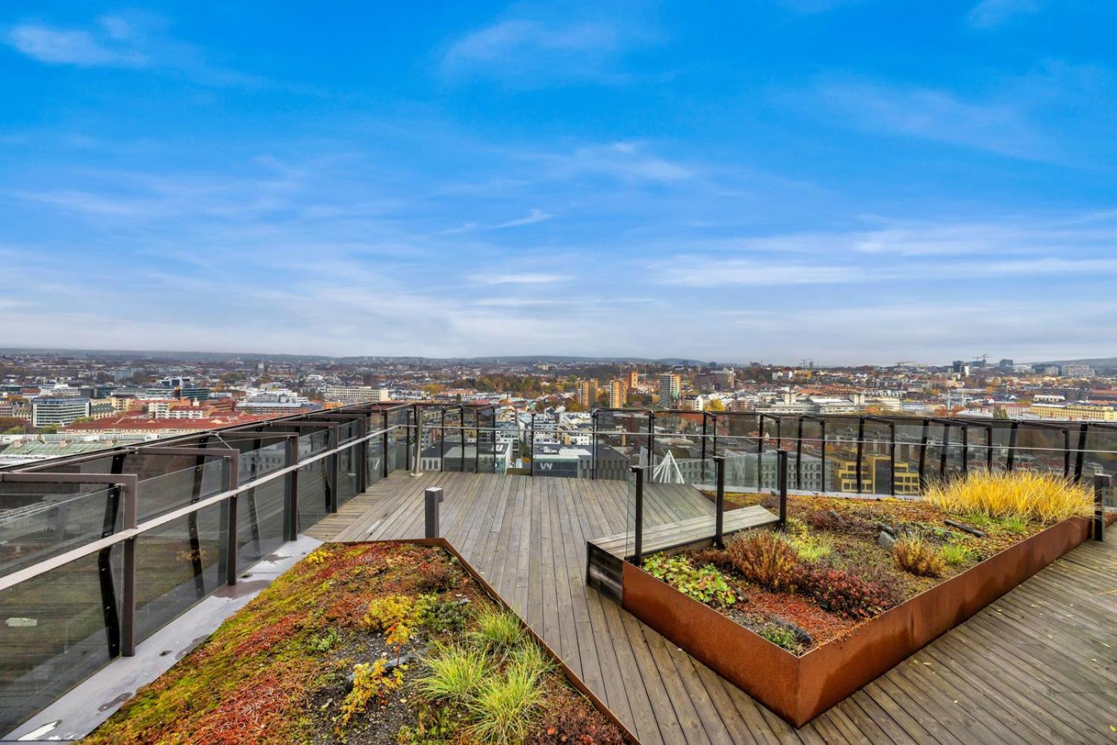 Eksklusiv Modern Barcode Apartment Oslo Exterior photo